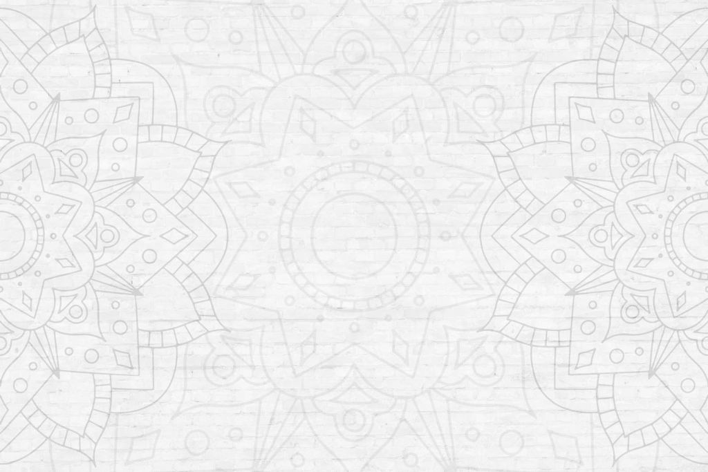 Witte Geometrische Mandala