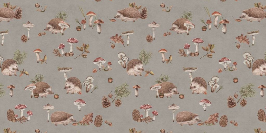 Madam Blanc - Happy Hedgehog - Taupe - 120