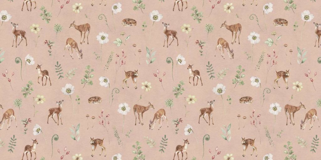 Madam Blanc - Dancing Deer - Pink - 120