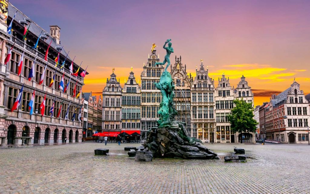 Grote markt in Antwerpen