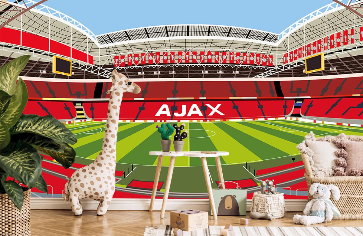Blaze Discreet Voorbeeld Johan Cruijff Arena - Ajax - Amsterdam - Fotobehang