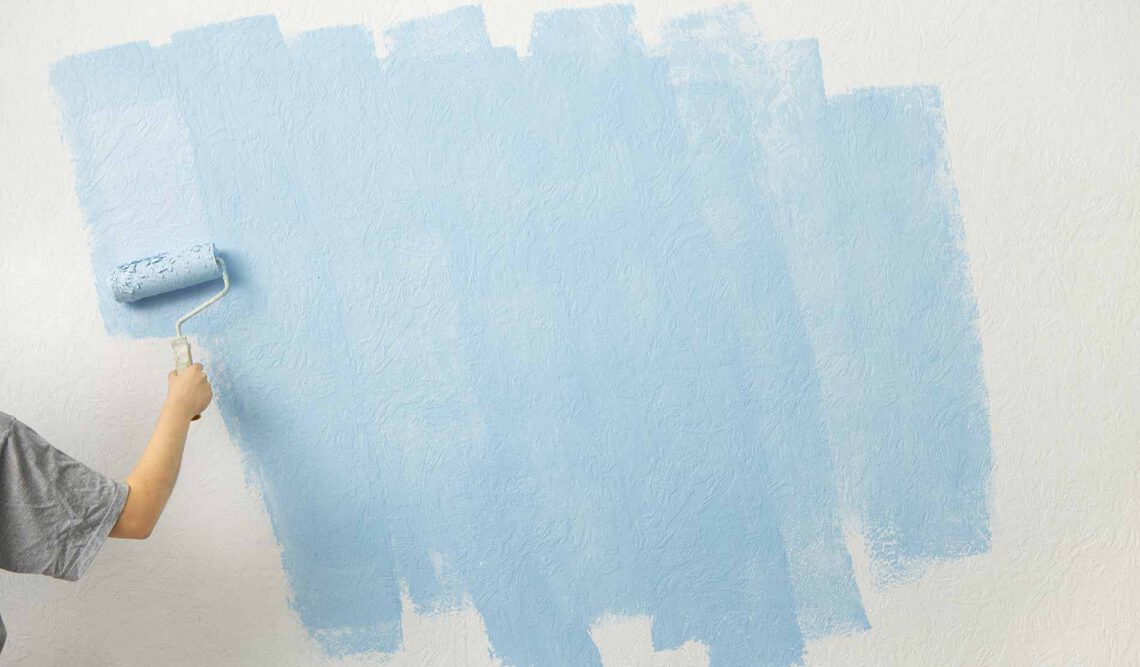 definitief Niet ingewikkeld Gezond Behang verven: kun je schilderen over behang? - Fotobehang