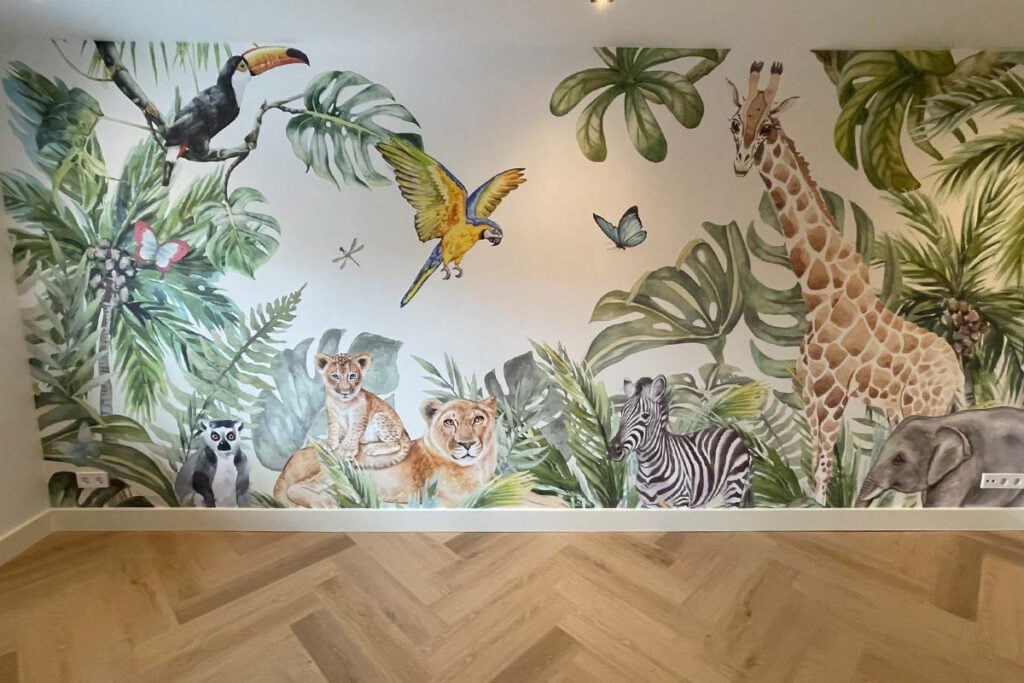 salami Auckland Zachte voeten De trend van het moment: jungle kamer voor je kind - Fotobehang.be Blog